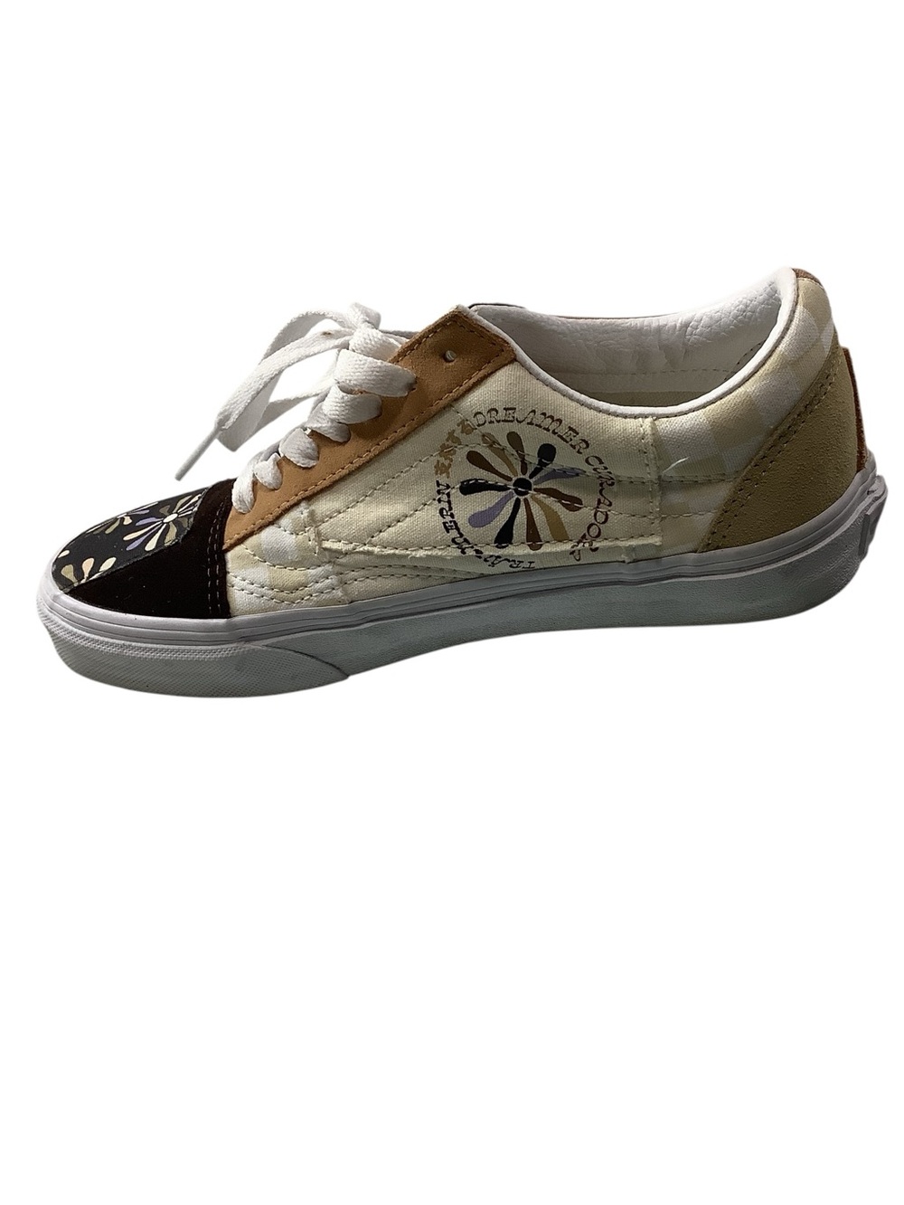 Vans Old Skool Patchwork Low-Top Sneakers - Size 6.5 - Picture 6 of 9
